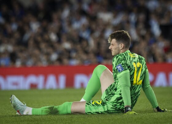Foto colorida de goleiro Bento, da Seleção Brasileira - Metrópoles