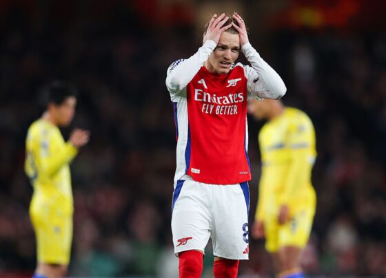O empate complica o Arsenal na luta pelo título