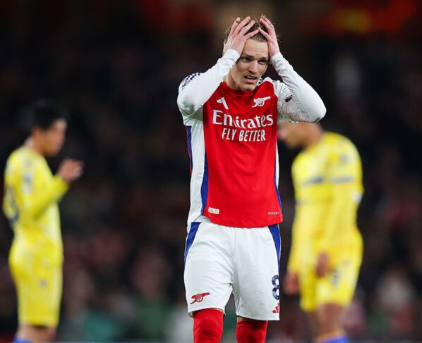 O empate complica o Arsenal na luta pelo título
