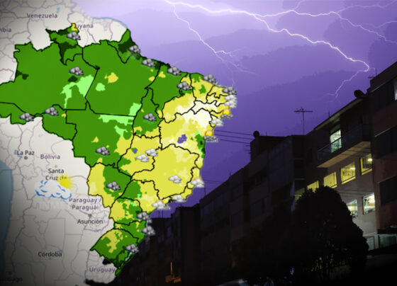 Fortes chuvas seguem nesta semana em grande parte do país