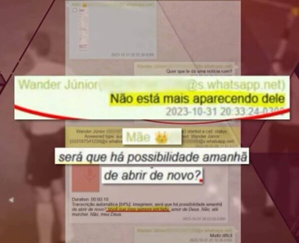 mensagem bruno henrique irmão - Metrópoles