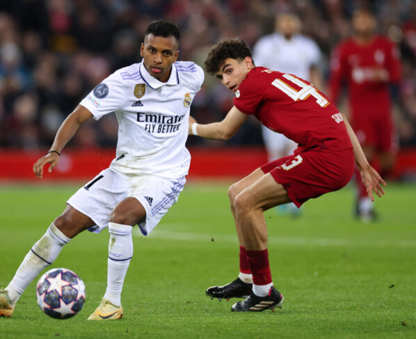 O atacante enfrentou o Liverpool na Champions em 23