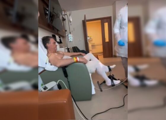Bolsonaro na fisioterapia