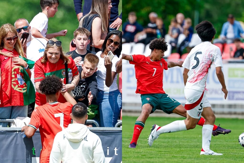 Foto colorida de Cristiano Ronaldo Jr - Metrópoles