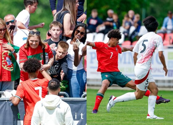 Foto colorida de Cristiano Ronaldo Jr - Metrópoles