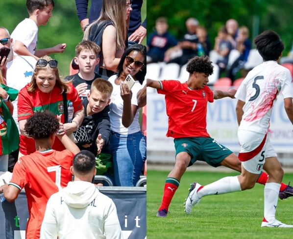 Foto colorida de Cristiano Ronaldo Jr - Metrópoles